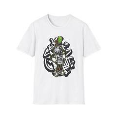 Unique Graffiti Graphic T-Shirt: Street Art Style for Creative Souls