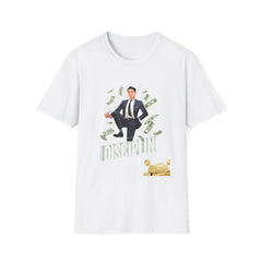 Motivational Unisex Softstyle Money T-Shirt - 'Discipline is Key' Graphic Tee
