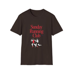 Sunday Running Club Unisex Softstyle Girls T-Shirt - Perfect for Runners & Fitness Enthusiasts
