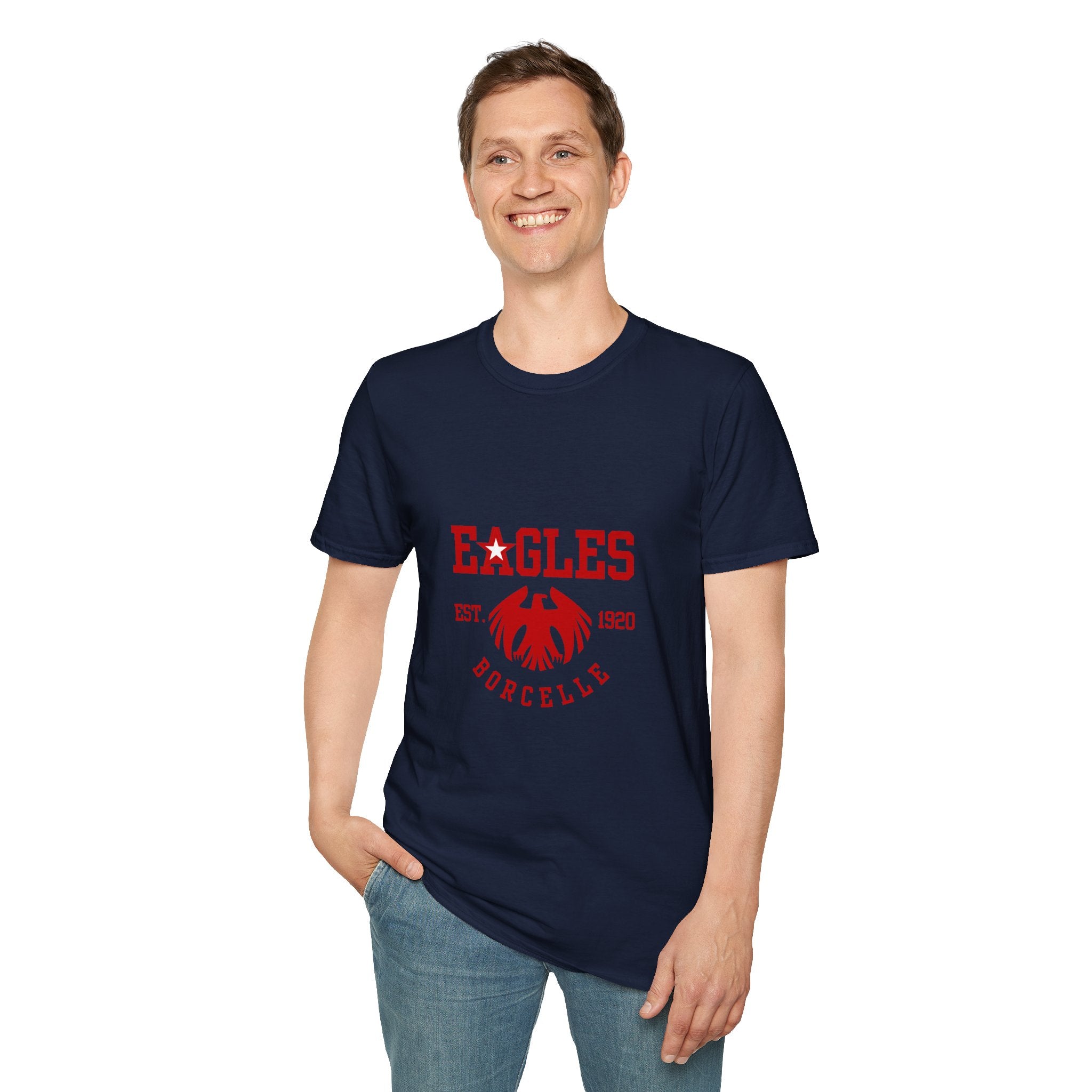 Eagles Est. 1920 Unisex Softstyle Girls T-Shirt - Casual Vintage Wear
