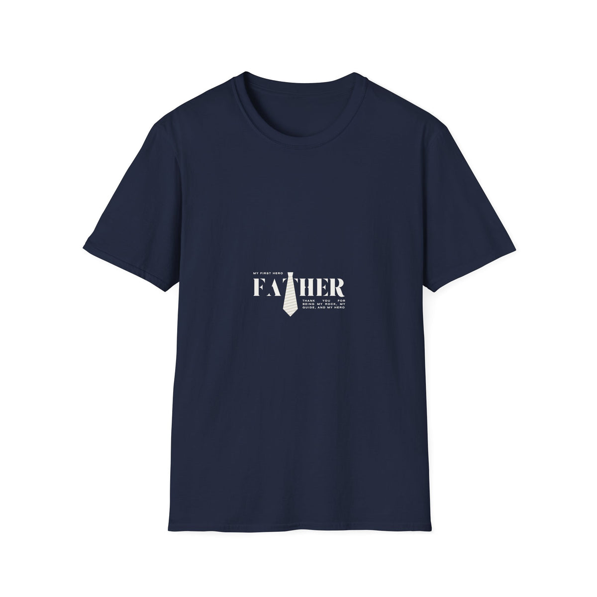 Father's Day Unisex Softstyle Parents T-Shirt - Proud Dad Design