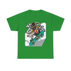 Concrete Surfer--Printed Graffiti