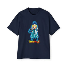Dragon Ball Z Oversized Men's Tee - Retro Anime Graphic T-Shirt