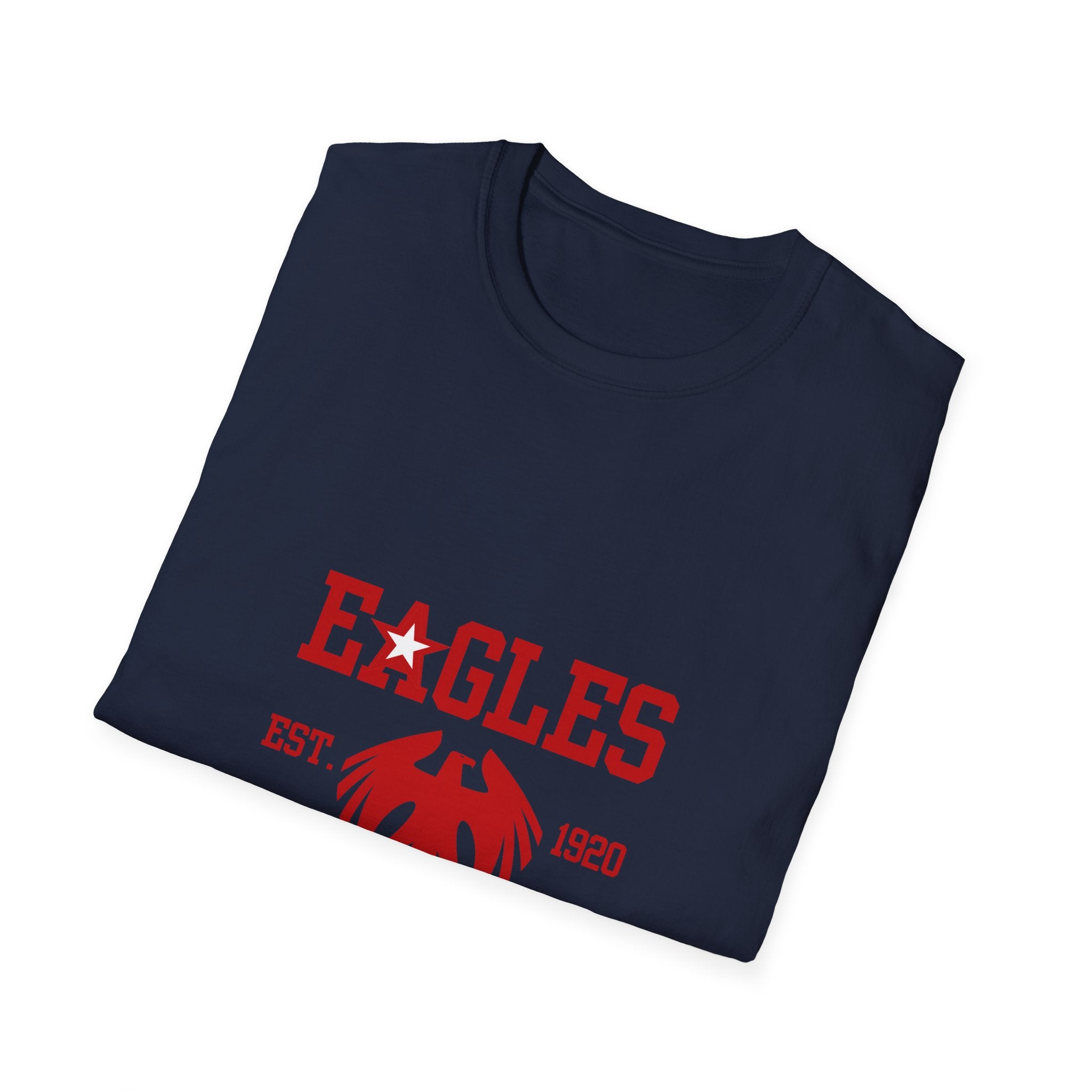 Eagles Est. 1920 Unisex Softstyle Girls T-Shirt - Casual Vintage Wear