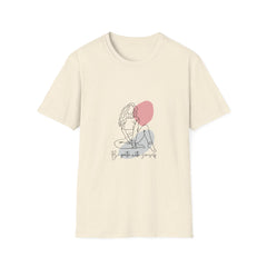 Boho Inspirational Graphic Girls T-Shirt - "Be Gentle With Yourself"