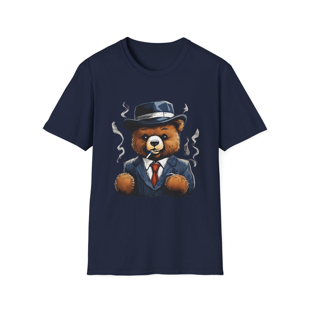 Gentleman Bear Graphic Teddy T-Shirt - Fun and Stylish Unisex Tee