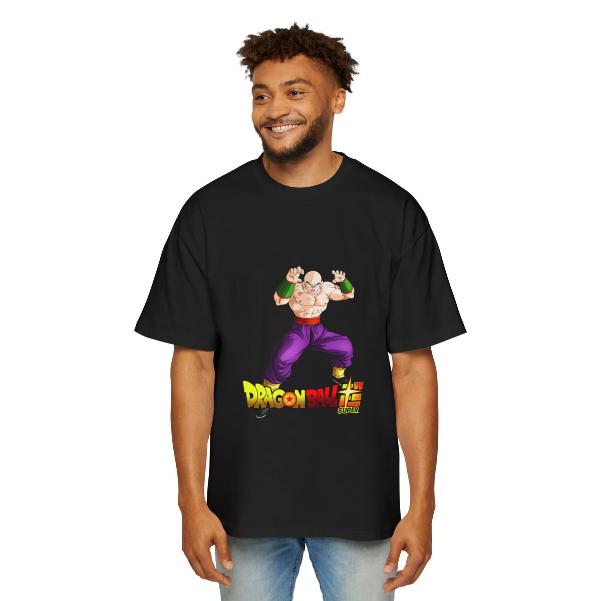 Dragon Ball Z Heavy Oversized Tee for Men - Cool Graphic T-Shirt