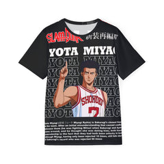 Slam Dunk Yota Miyagi Sports Premium Jersey - Retro Basketball Shirt for Fans