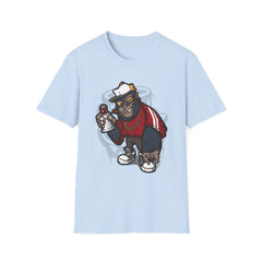Cool Urban Bear Graffiti Unisex Softstyle T-Shirt