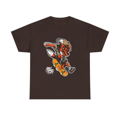 Rad Fox Skater--Printed Graffiti