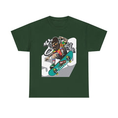 Concrete Surfer--Printed Graffiti