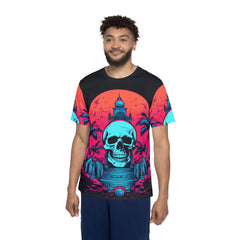 Men's Sports Premium Jersey - Vibrant Skull Design for Game Day Adventure
