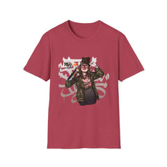 Yo! Stylish Graffiti Graphic Unisex Softstyle T-Shirt - Urban Vibe Shirt