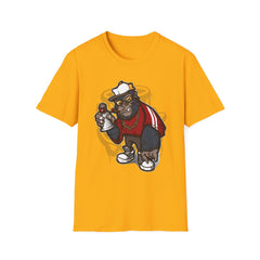 Cool Urban Bear Graffiti Unisex Softstyle T-Shirt