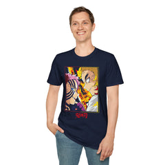 DEMONSSLAYER ANIME Printed T-Shirt - Vibrant Graphic Tee for Fans