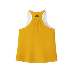 Sunny Vibes Women's Tank Top - Bright Yellow Summer Apparel