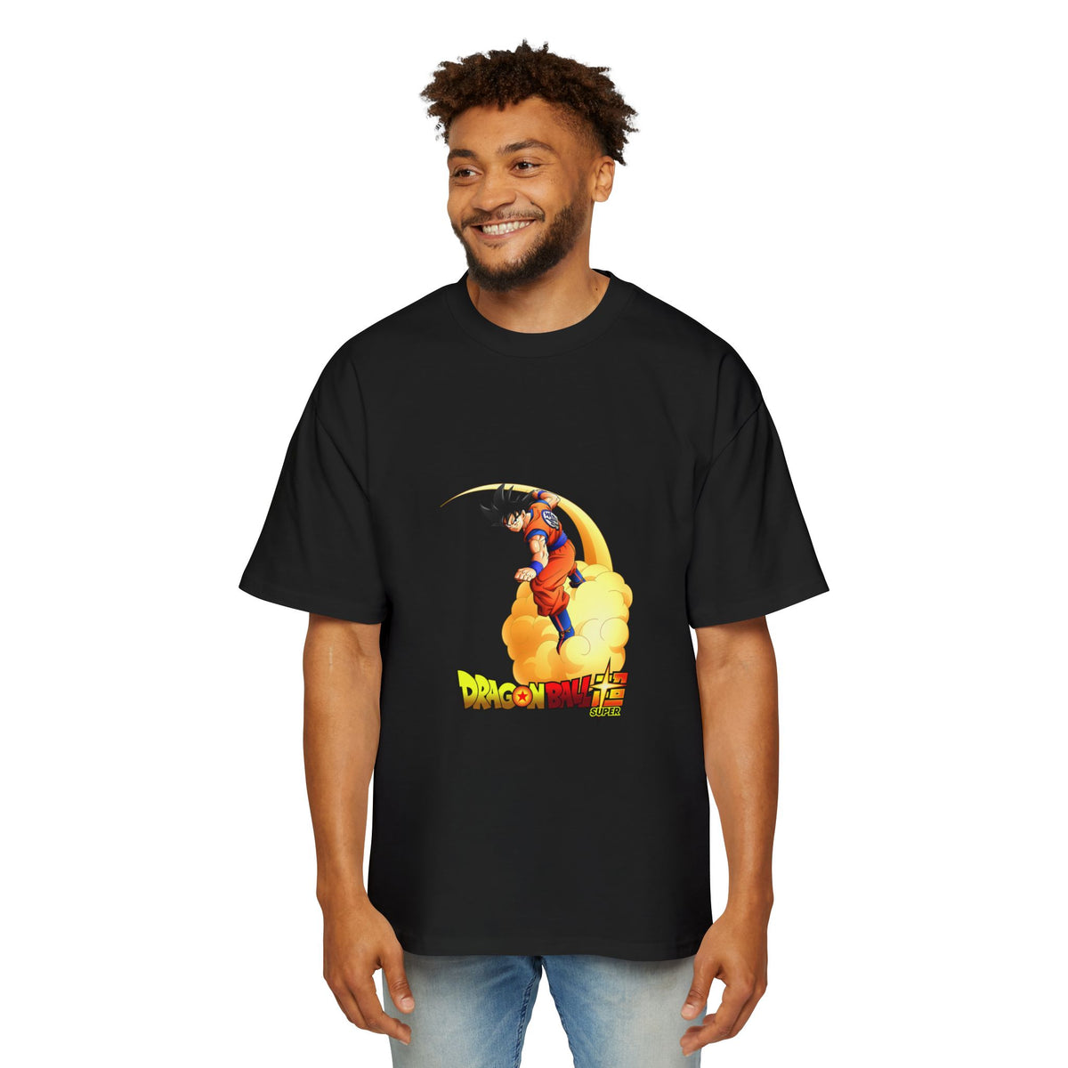 Dragon Ball Z Oversized Tee - Men's Anime Graphic T-Shirt