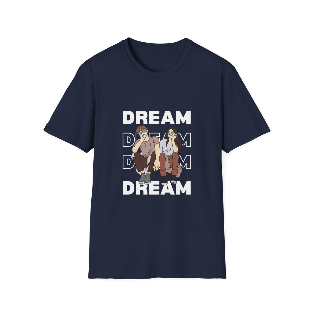 Dreamers Unisex Softstyle Girls T-Shirt - Comfy Casual Wear for Dreamers