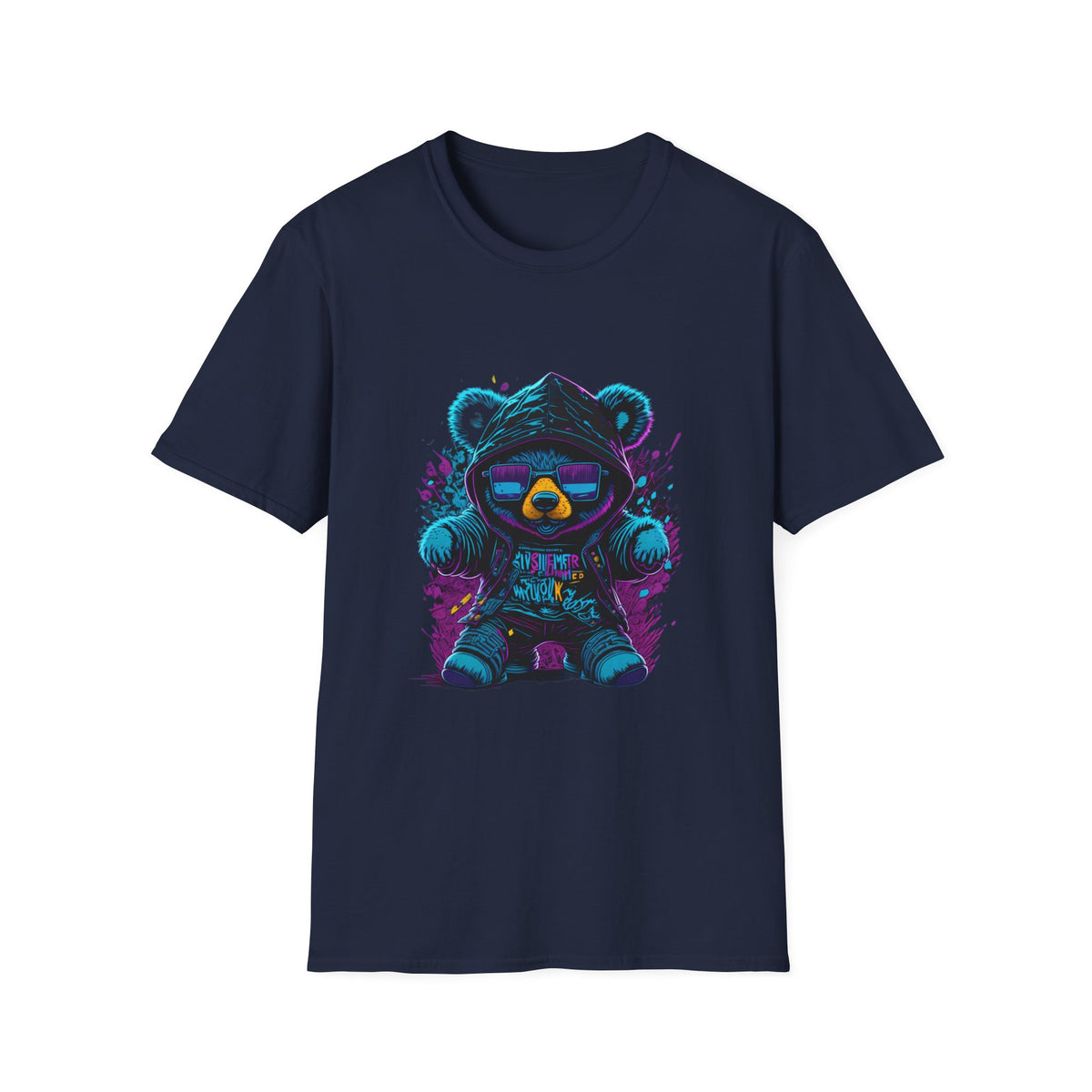 Cool Bear Graphic Teddy T-Shirt for Casual Fashion Enthusiasts