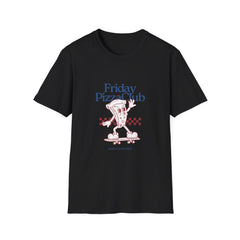 Friday Pizza Club Unisex Softstyle Girls T-Shirt - Have a Slice Day