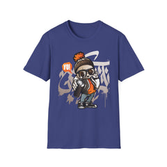 Cool Graffiti Style Unisex Softstyle T-Shirt - YO! Streetwear Tee