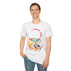 DEMONSSLAYER ANIME Printed T-Shirt - Softstyle Unisex Tee for Fans