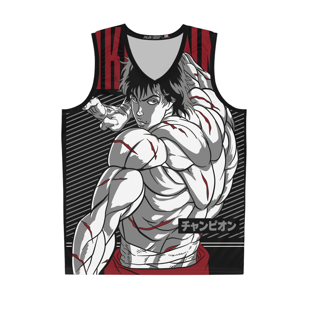 Anime-Inspired Basketball Jersey: Cool Graphic Sport Top for Fans