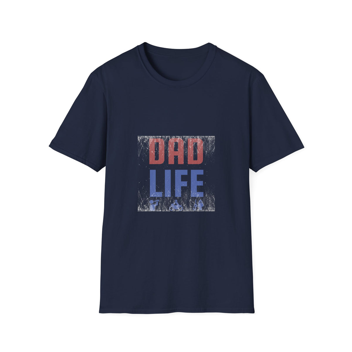 Dad Life Unisex Softstyle Parents T-Shirt - Perfect Gift for Father's Day
