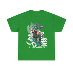 Urban Rabbit Skater--Printed Graffiti
