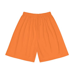 Men's Orange Sports Shorts for Active Lifestyle & Summer Fun