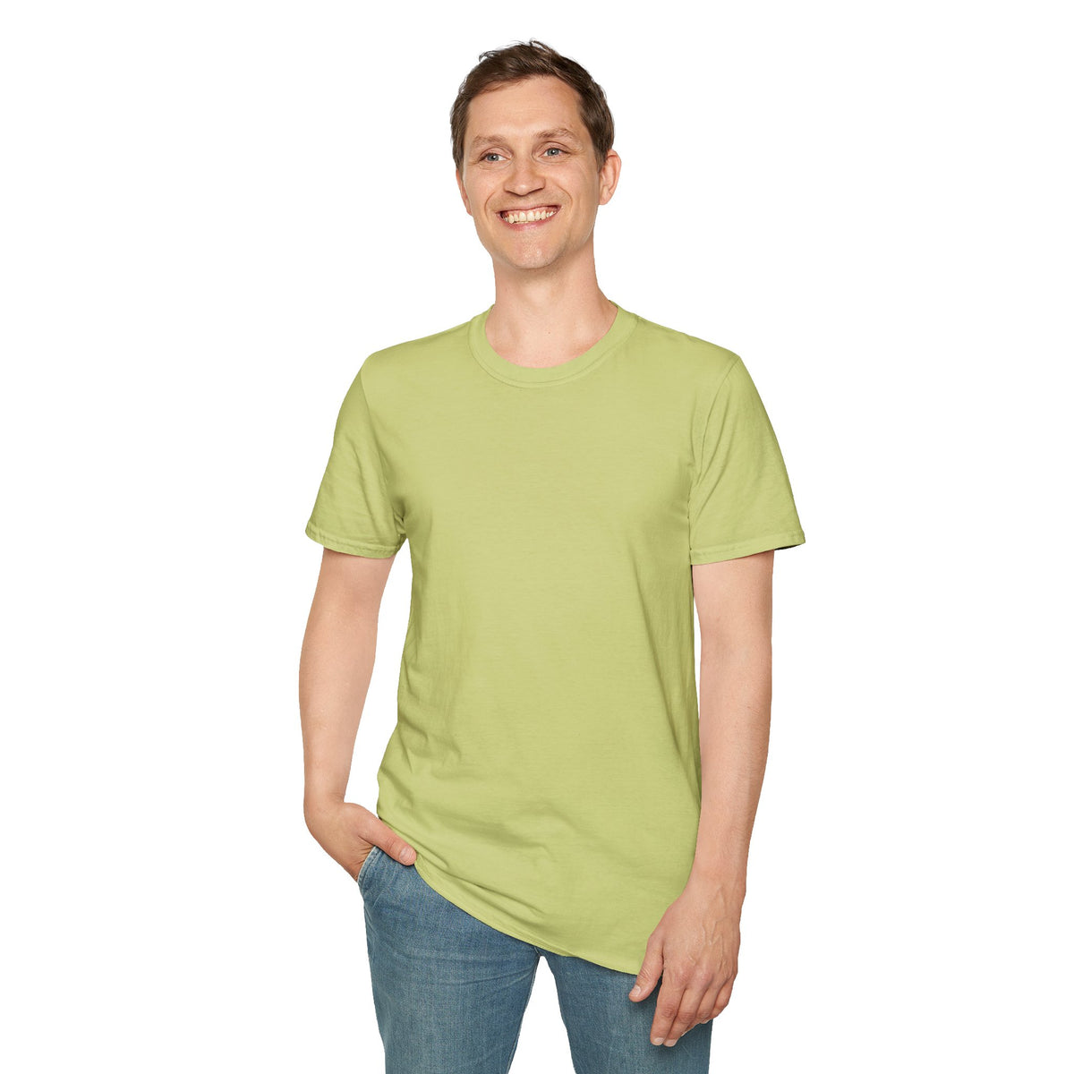Unisex Softstyle Plain T-Shirt - Casual Comfort for Everyday Wear