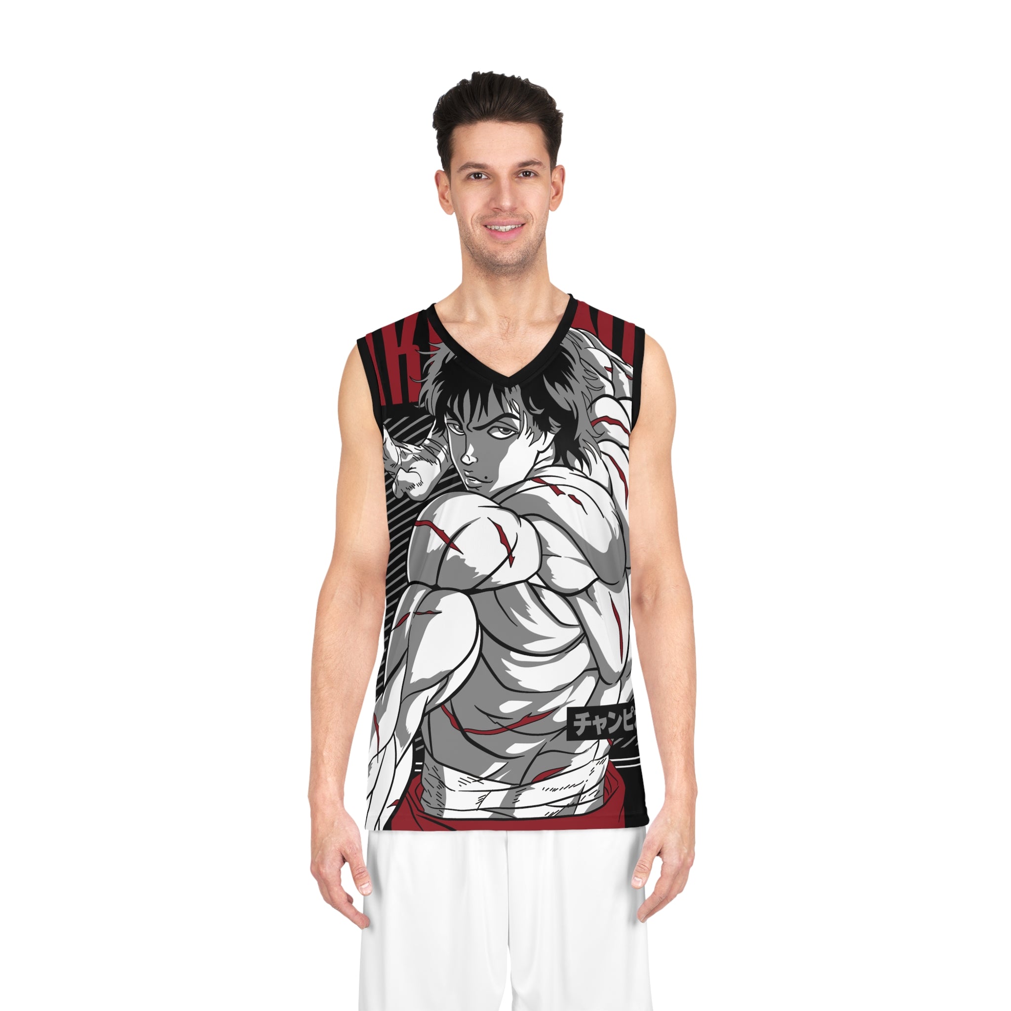 Anime-Inspired Basketball Jersey: Cool Graphic Sport Top for Fans