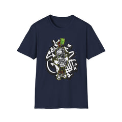 Unique Graffiti Graphic T-Shirt: Street Art Style for Creative Souls