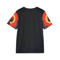 Stylish Men's Sports Premium Jersey with Bold Sunset Design