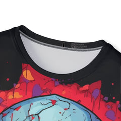 Men's Skull Sports Premium Jersey - Edgy Graphic Tee for Athletes