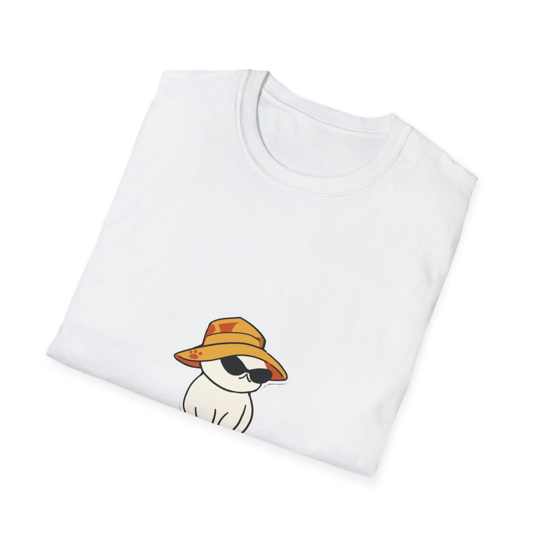 Cool Dog Graphic Unisex Softstyle Girls T-Shirt