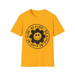 Be Kind Printed English quotes  Unisex Softstyle T-Shirt - Positive Vibe Graphic Tee