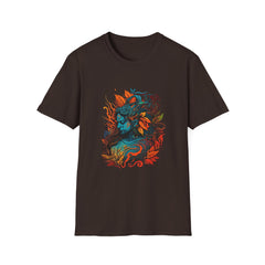 Devotional  Printed T-Shirt - Nature-Inspired Design