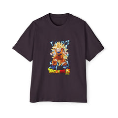Dragon Ball Super Goku Graphic Heavy Oversized Tee - Stylish Comfort for Anime Fans