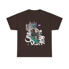 Urban Rabbit Skater--Printed Graffiti