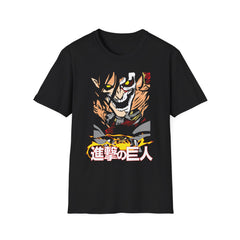 ATTACK ON TITAN ANIME  Printed T-Shirt - Bold Design for Fans