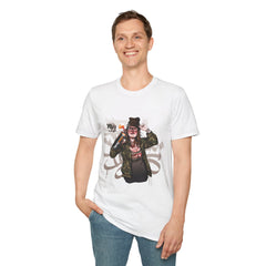 Yo! Stylish Graffiti Graphic Unisex Softstyle T-Shirt - Urban Vibe Shirt