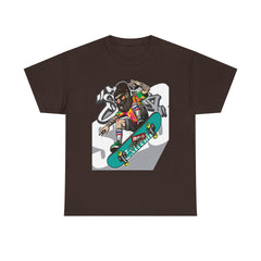 Concrete Surfer--Printed Graffiti
