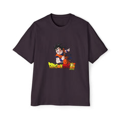 Dragon Ball Z Oversized Tee for Men - Retro Anime Graphic Shirt