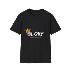 Crowned Drip Unisex Softstyle Girls T-Shirt - Casual Cool for Everyday Wear