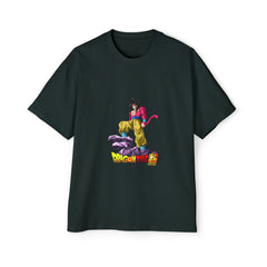 Dragon Ball Z Men's Heavy Oversized Tee - Ultra Comfortable Graphic Shirt