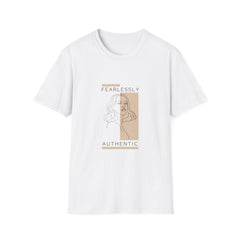 Fearlessly Authentic Unisex Softstyle Girls T-Shirt