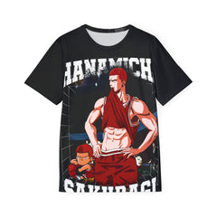 Men's Anime Sports Premium Jersey - Hanamichi Sakuragi Tee