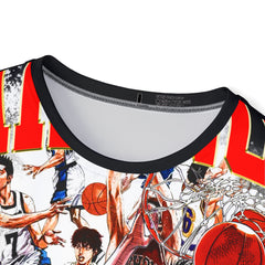 Men's Sports Premium Jersey - Vibrant Basketball Graphic Tee
