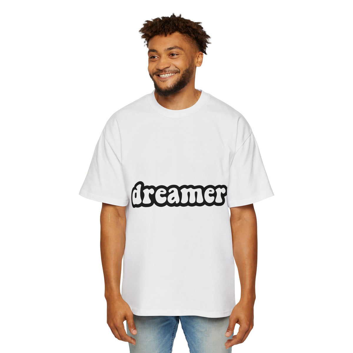 Dreamer Oversized Tee - Comfortable Casual Wear for Dreamers